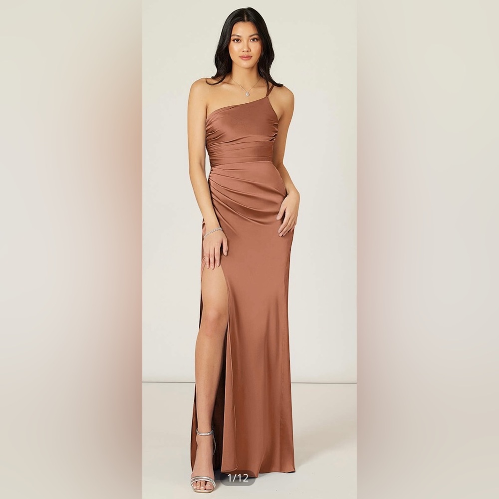 COPY - Azazie Rust Dress Size 8